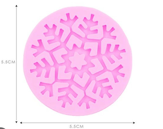 Silicone Single Snowflake Mold