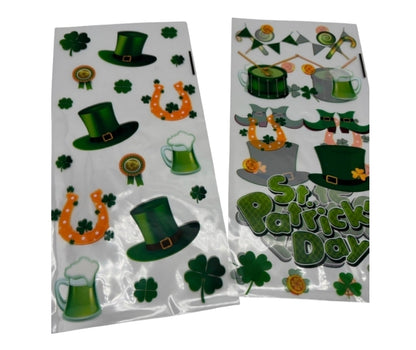 St. Patricks Day Cello Bags 20 Count 10x5