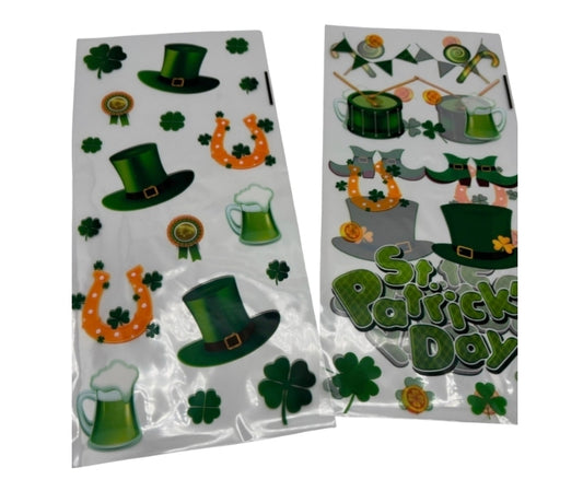 St. Patricks Day Cello Bags 20 Count 10x5