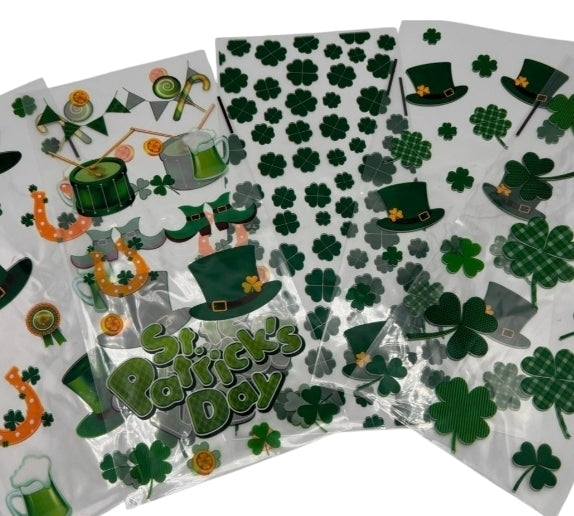 St. Patricks Day Cello Bags 20 Count 10x5