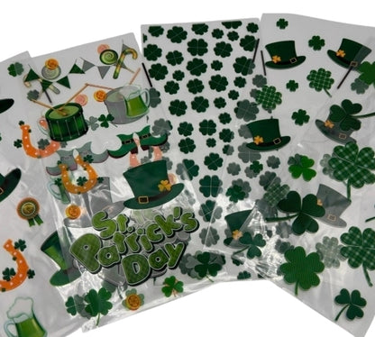 St. Patricks Day Cello Bags 20 Count 10x5