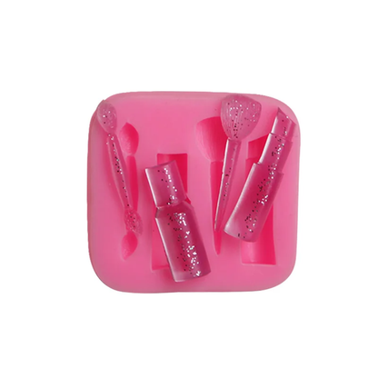 Makeup & Cosmetics Fondant Silicone Mold – 4 Pieces