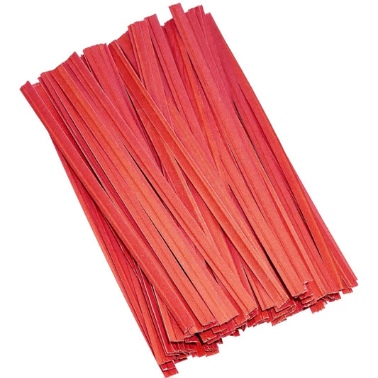 Red Twist Ties 100pk