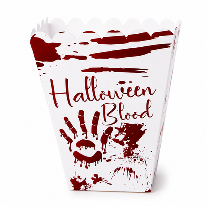 Halloween Bloody Drip Popcorn Boxes 4 Count