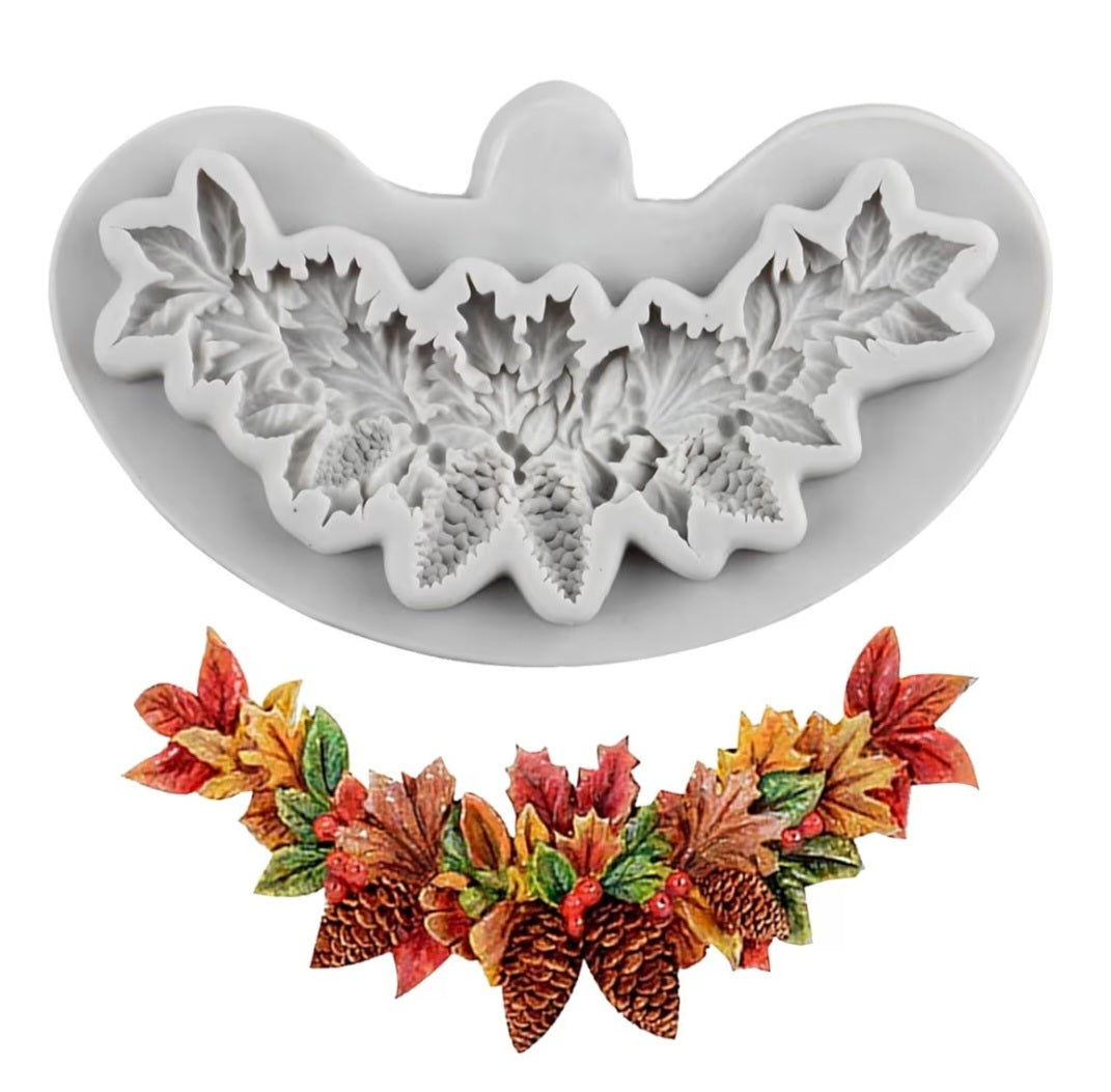 Christmas Pinecone Silicone Mold