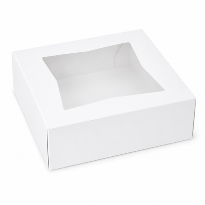 Pie Box With Window 10in