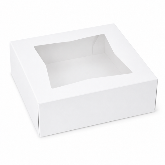 Pie Box with Window 8in