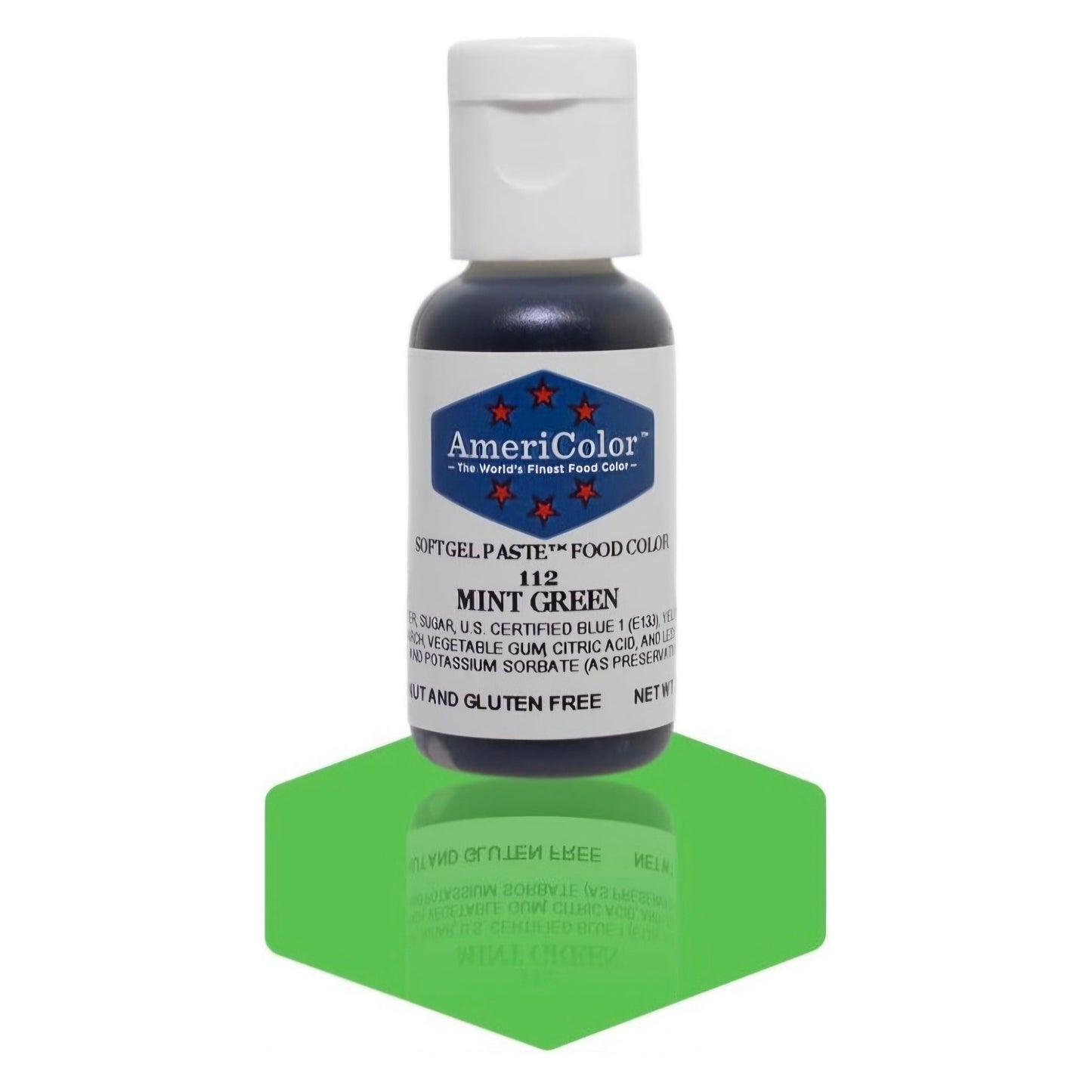 Americolor Soft Gel Paste Food Coloring .75 Mint Green