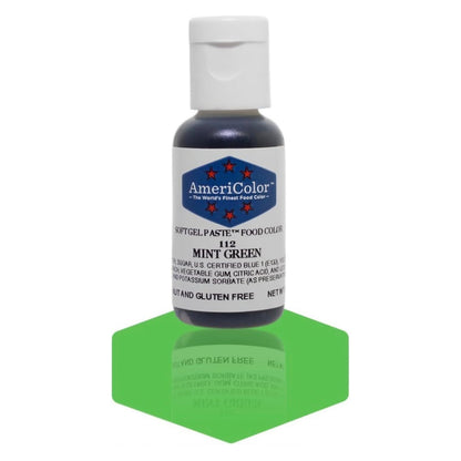 Americolor Soft Gel Paste Food Coloring .75 Mint Green