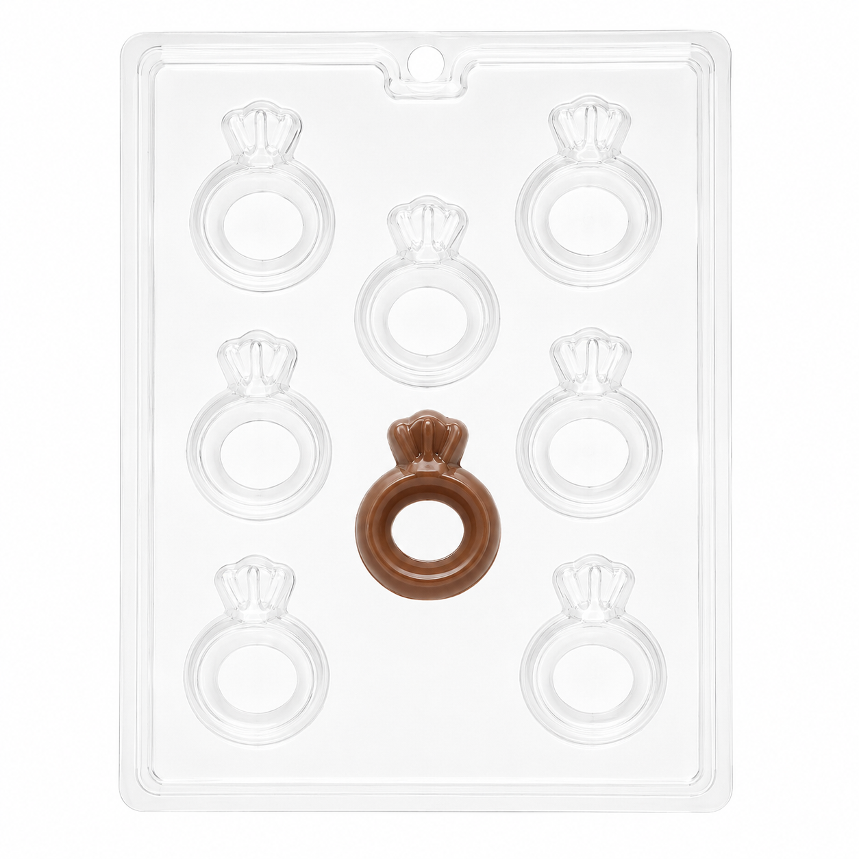 Engagement Ring Chocolate Mold – Diamond Ring Wedding Candy Mold