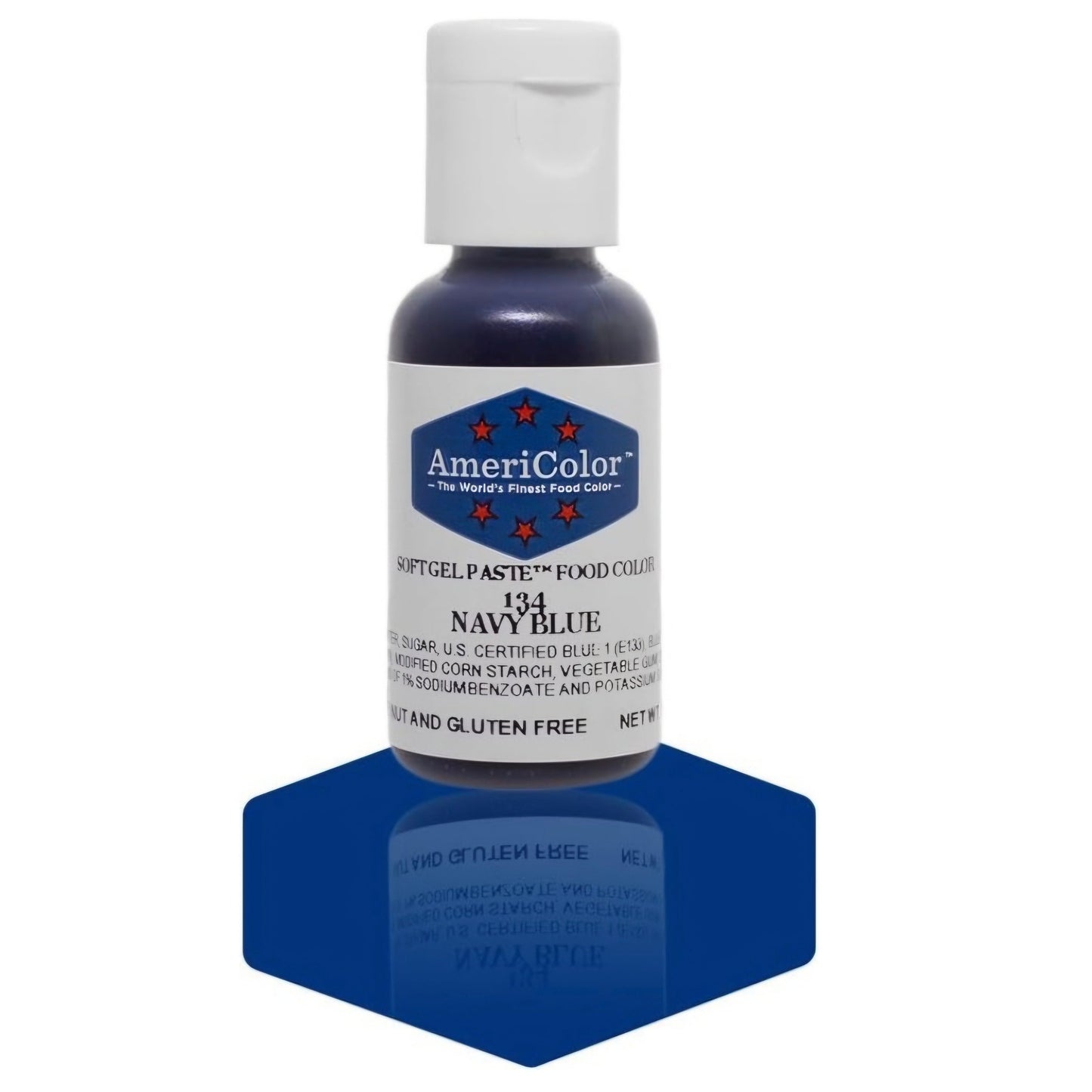 Americolor Soft Gel Paste Food Coloring .75 Navy Blue