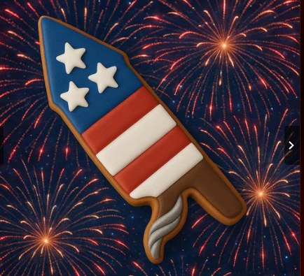 American Tradition Cookie Cutters 5  Bottle Rocket Cookie Cutter