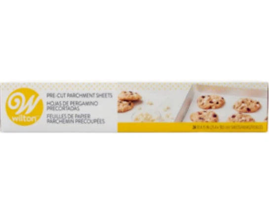 Wilton Pre-cut Parchment Sheets 24 Count (10x15 in)