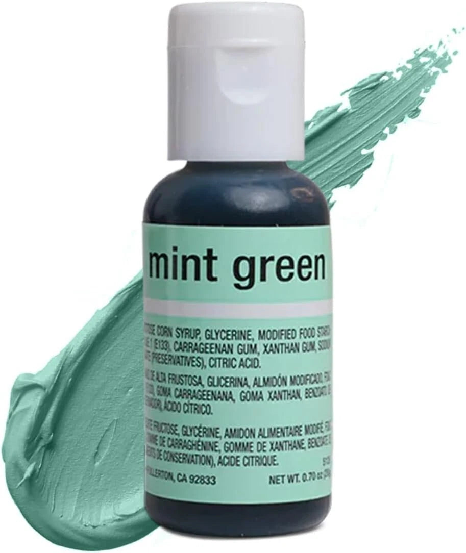 Chefmaster Gel Food Coloring .70 Mint Green