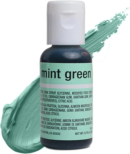 Chefmaster Gel Food Coloring .70 Mint Green