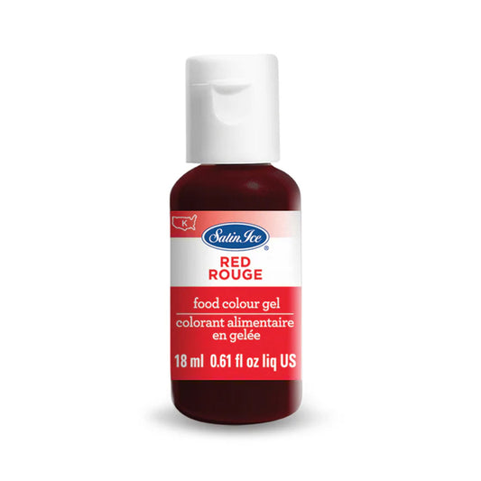 Satin Ice Food Color Gel 0.61 fl oz Red