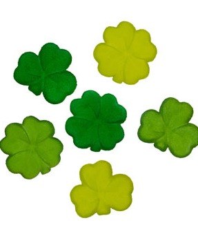 Shamrock Sugar Decorations  12