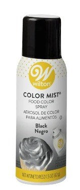 Black Color Mist Food Color Spray