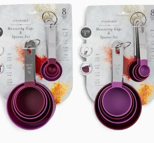 Stackable Measuring Cups And Spoon Set