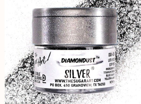 Silver Edible Glitter