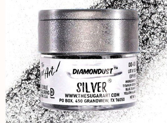 Silver Edible Glitter