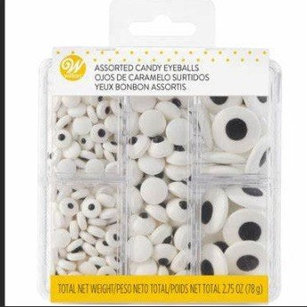 Wilton Black & White Eyeball Set