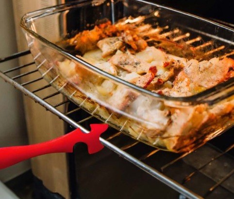 Silicone Oven Rack Push Pull