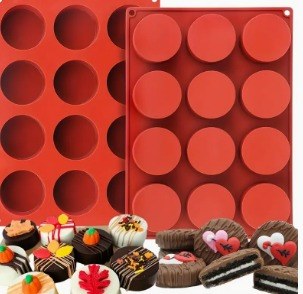 Silicone Oreo Mold