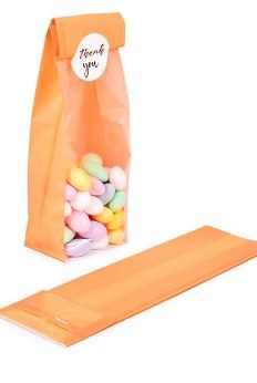 Neon Orange Flat Bottom 10ct