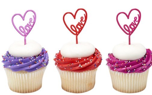 Neon Heart Asst. 6pk