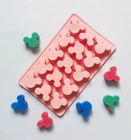 Mickey Ears Silicone Mold 15 Cavity