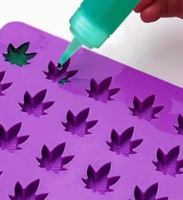 Pot Leaf Silicone Mold