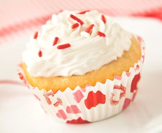 FOX RUN Baking Cups Hearts Pink & Red