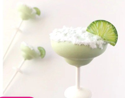 My Little Cake Pop Margarita Glass Mold
