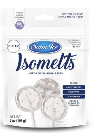 SATIN ICE Clear Isomelts- 7oz Pouch