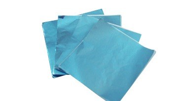 Foils 4in x 4in Lt Blue 125 pk