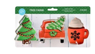 Christmas Tree Farm Cookie Cutter Set 3-Count