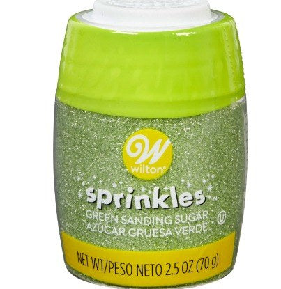 Wilton Light Green Sanding Sugar 2.5oz