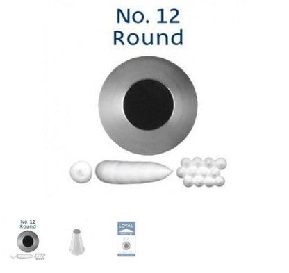LOYAL Piping Tip  No. 12 Round