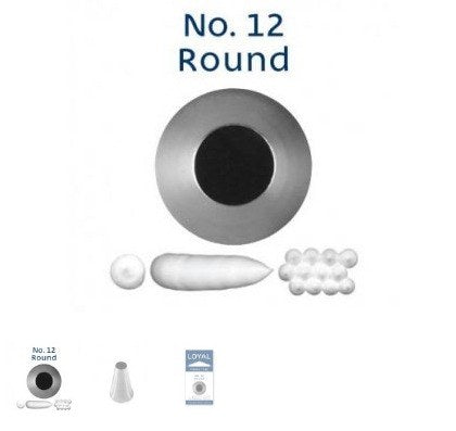 LOYAL Piping Tip  No. 12 Round