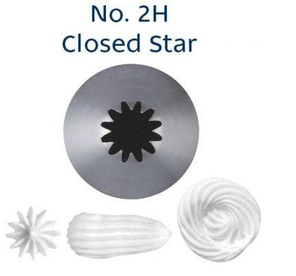 Loyal Piping Tip Closed Star 2h