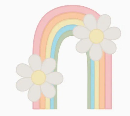 Tall Rainbow W  Daisy Cc