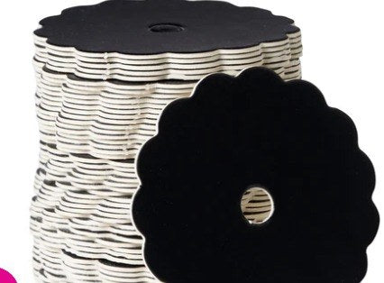 My Little Cake Pop Scalloped Black 50 Count