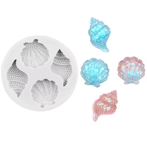 Shell Fondant & Chocolate Silicone Mold