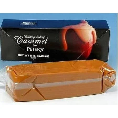 Peters Caramel 5lb Blocks - Case of 6 Bulk
