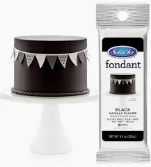 Fondant Black 4.4oz