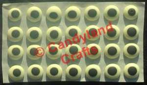 Candy Eyes Large Yellow (120)