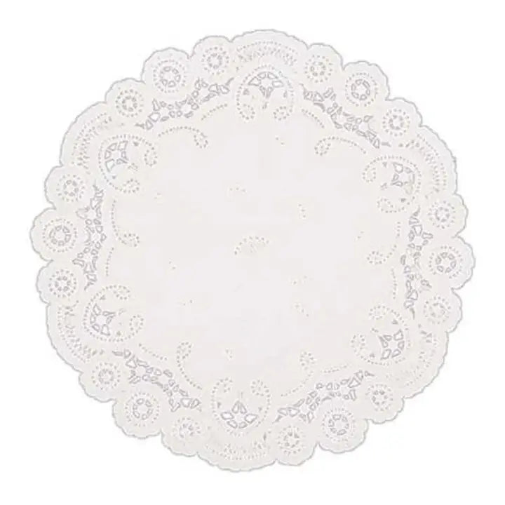Fox Run 12" Paper Lace Doilies – Pack of 12