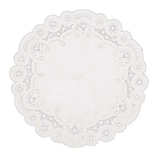 Fox Run 12" Paper Lace Doilies – Pack of 12