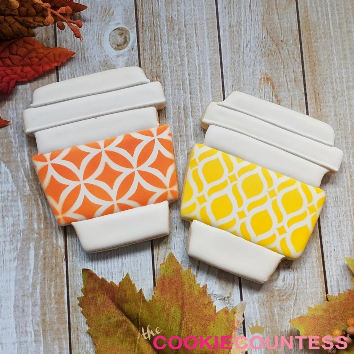 Spanish Tile Cookie Stencil – Mediterranean Pattern